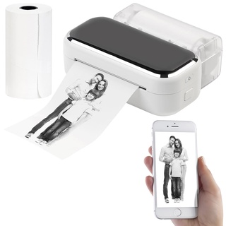 Mobiler XL Akku-Foto-Thermodrucker, Android, iOS, Bluetooth, App, 80mm