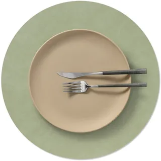 LIND DNA Tischset Circle L Nupo - Olive Green
