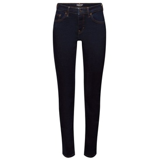 Esprit Slim-fit-Jeans Schmale Stretchjeans mit hohem Bund blau 25/30
