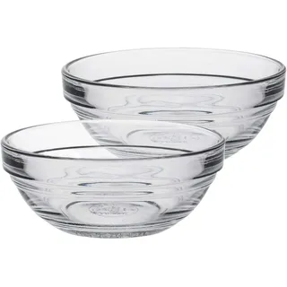 Duralex 2022AF06A1111 Lys Bol Empilable Dessertschale, 9cm, 125ml, Glas, transparent, 1 Stück