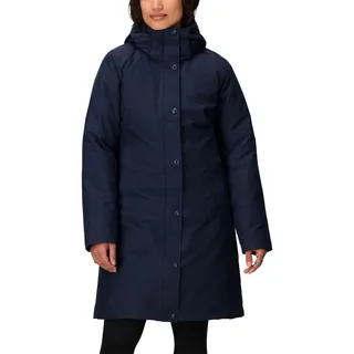 MARMOT Damen Wm's Chelsea Coat, Leichte Daunenjacke, wasserdichter Daunenparka, warmer Wintermantel, regendichte Winterjacke, winddichte Funktionsjacke, Outdoorjacke mit Kapuze, Arctic Navy, M