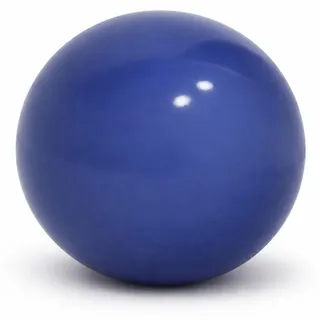 KERAZO große XXL Keramik Gartenkugel 40 cm - Dekokugel Rosenkugel frostfest wetterfest glasierte Steinzeug Gartendeko, Blau - Blau