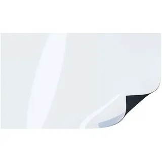 ALLboards Magnetische Whiteboard Folie 50x30 cm, Trocken Abwischbar, Weiß