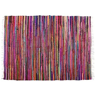 DKD Home Decor Teppich der Marke Indische Baumwolle (230 x 160 cm) (Referenz: S3012528)