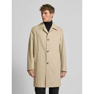 Mantel mit Leistentaschen Modell 'Clark', Beige, 48
