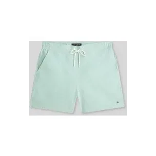 Regular Fit Badehose mit Label Stitching, Hellgruen, L