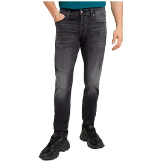 G-Star 3301 Slim Jeans Faded Black Magnet 32 32