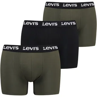 Levi's Repeat Logo Boxershorts grün L 3er Pack