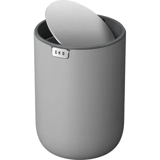 Eko Mini Tischmülleimer 1,5 l Grau