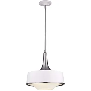 Elstead Lighting Holloway 4-flg. 60 cm weiß gebürsteter Stahl