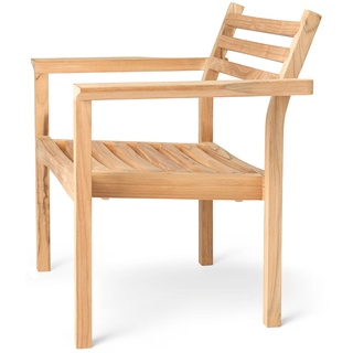 Carl Hansen - AH601 Outdoor Lounge Chair, Teak unbehandelt