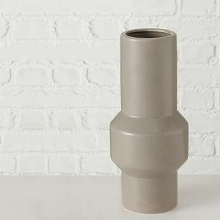 Vase Sybil  (Ø x H: 13 x 30 cm, Keramik, Bauchig, Beige)