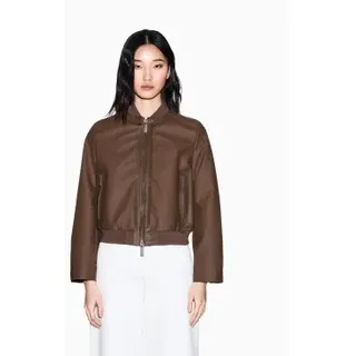 A|X Armani Exchange für Damen. XW002303AF21528U6136 Definition Jacke braun (S), Lässig, Polyester