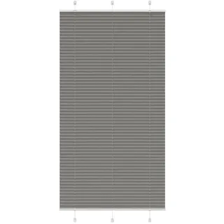 vidaXL Plissee Anthrazit 110 x 200 cm schwarz
