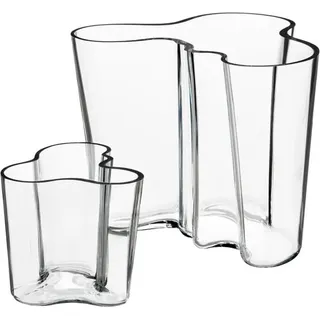 Iittala, Vase, Aalto Vase im 2er-Set (2 x, 16 x 9.5 cm)