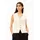 Strickweste offwhite S