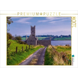 CALVENDO Puzzle CALVENDO Puzzle Rosserk Abbey 1000 Teile Lege-Größe 64 x 48 cm Foto-Puzzle Bild von Jürgen Klust, 1000 Puzzleteile