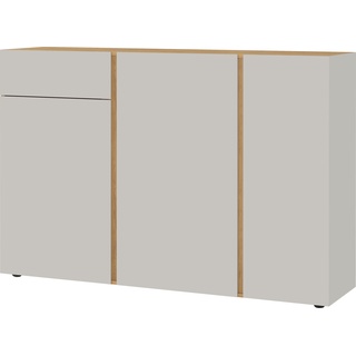 Sideboard GERMANIA "Mesa" Sideboards Gr. B/H/T: 152 cm x 103 cm x 43 cm, 1, 3, braun (navarra, eiche, nachbildung, kaschmir) Sideboard Sideboards Breite 180 cm mit Glasfronten