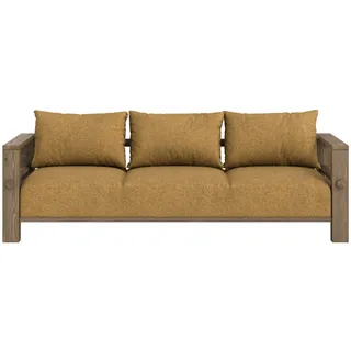 Karup Bare Sofa Polyester 3-Sitzer Braun