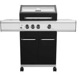 Grillfürst Gasgrill Grillfürst G310G 3-Brenner Hochtemperaturbrenner und Gusseisen Rosten