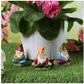 MARELIDA Gartenzwerge 5 x 9,5 x 7 cm Mehrfarbig