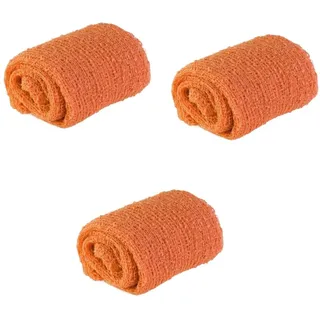Hemobllo 3stücke Newborn Stretch Wrap Baumwolle Elastisches Wickeltuch Orange Für Fotoshootings Und Kreative -Requisiten Für Neugeborene