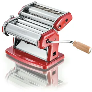 Gsd Imperia iPasta T.2/6,5 mm Rot - Manuelle Nudelmaschine auß Edelstahl