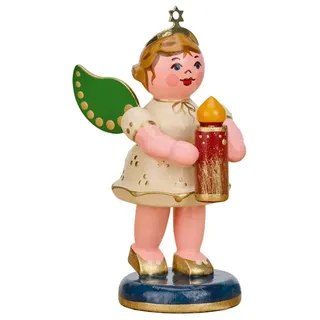 Hubrig Volkskunst GmbH Engel im Kerzenschein 6,5 cm beige/bunt