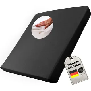 Supply24 since 2004 Orthopädisches Anti Dekubitus Gelschaum Sitzkissen 40x40x5 cm – Made in Germany | Ergonomisch & extra kompakt Sitzpolster (RG 85 (weich bis mittel) Mit Polyester Bezug)