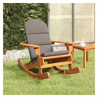 vidaXL Adirondack Schaukelstuhl 105 x 100 x 90 cm braun