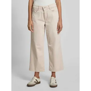 Wide Leg Culotte im 5-Pocket-Design Modell 'Dream', Beige, 38