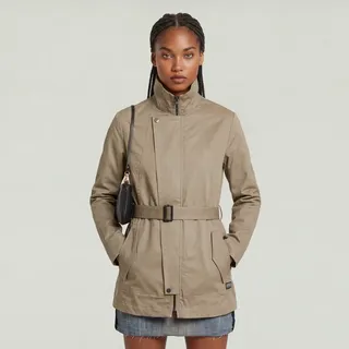 G-Star Short Trenchcoat - Taupe Gray - M