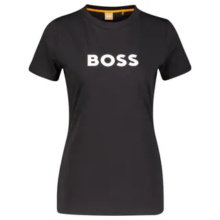 BOSS T-Shirt Damen T-Shirt ELOGO (1-tlg) schwarz Mengelhorn