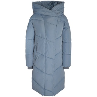 Noisy May Mantel - NMNew Tally L/S Long Jacket NOOS - M - für Damen - Größe M - blaugrau - M
