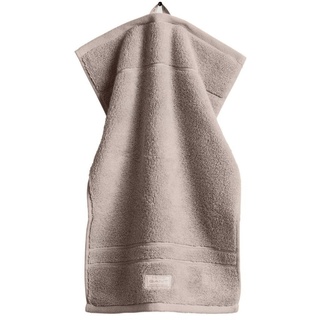 GANT Gästetuch, Organic Premium Towel - Frottee Sand 30x50cm