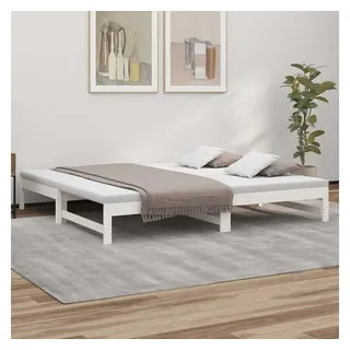 vidaXL Tagesbett 100 x 200 cm Weiß