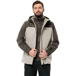 Jack Wolfskin Taubenberg 3in1 Jacket Herren seal M