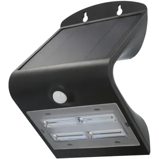 Unitec Solarleuchte schwarz 3,2 W 400 Lumen inkl. Bewegungsmelder IP65