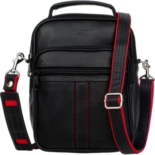 Herren-Ledertasche Ostoja Ognik - Schwarz