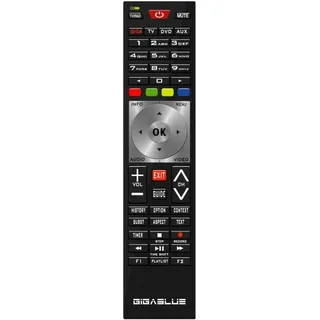 GiGaBlue Remotecontrol Universal 4K Schwarz