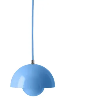 &Tradition - FlowerPot Pendelleuchte VP10, swim blau