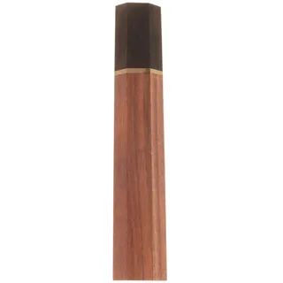 KHBUAB Traditioneller Japanischer Kochmessergriff und Metall Achteckig Braun für Nakiri und Petty Knives Reparaturgriff