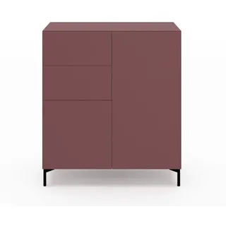 Create Kombikommode mit 2 Schubkästen, 2 Türen Cherry Rundfuß