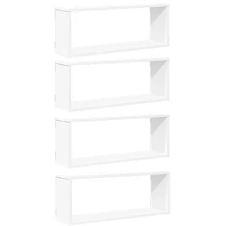 vidaXL Wandregal 60 x 15 x 23 cm Weiß