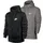 Herren-Kapuzenjacke Black/Black/White L