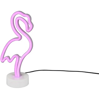 Reality LED Tischleuchte Flamingo 29,2 cm x 13,5 cm x 8,5 cm Weiß