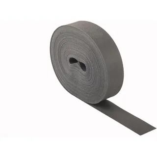 COVER IT Garten Sichtschutzstreifen Zaun 4,7 cm x 48 m Graphit | Sichtschutz für Doppelstabmattenzaun 150 g/m2 – Sichtschutzstreifen für Stabmattenzaun