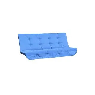 Sitzkissen blau Polyester B/H/L: ca. 100x8x170 cm - blau