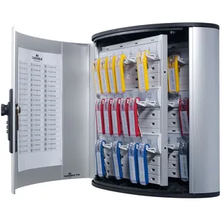 Durable Schlüsselkasten KEY BOX CODE 72 30,0 x 11,8 x 40,0 cm Silber