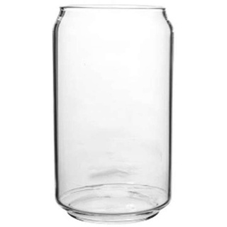 HEMOTON Drinking Glasses- Can Shaped Glass Cups, 16oz Beer Glasses, Tumbler Cup, Cocktail Glasses, Whiskey Glasses, Iced Coffee Glasses, Iced Tea Glasses, Wine Cups, Water Glasses